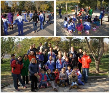 BFS Organized Another Walking around the Lake Event
